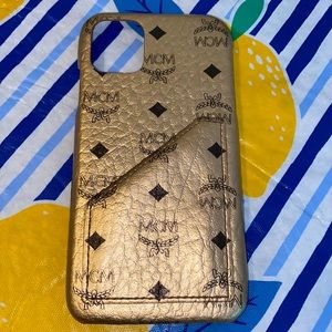 MCM iPhone 11 case with card holder